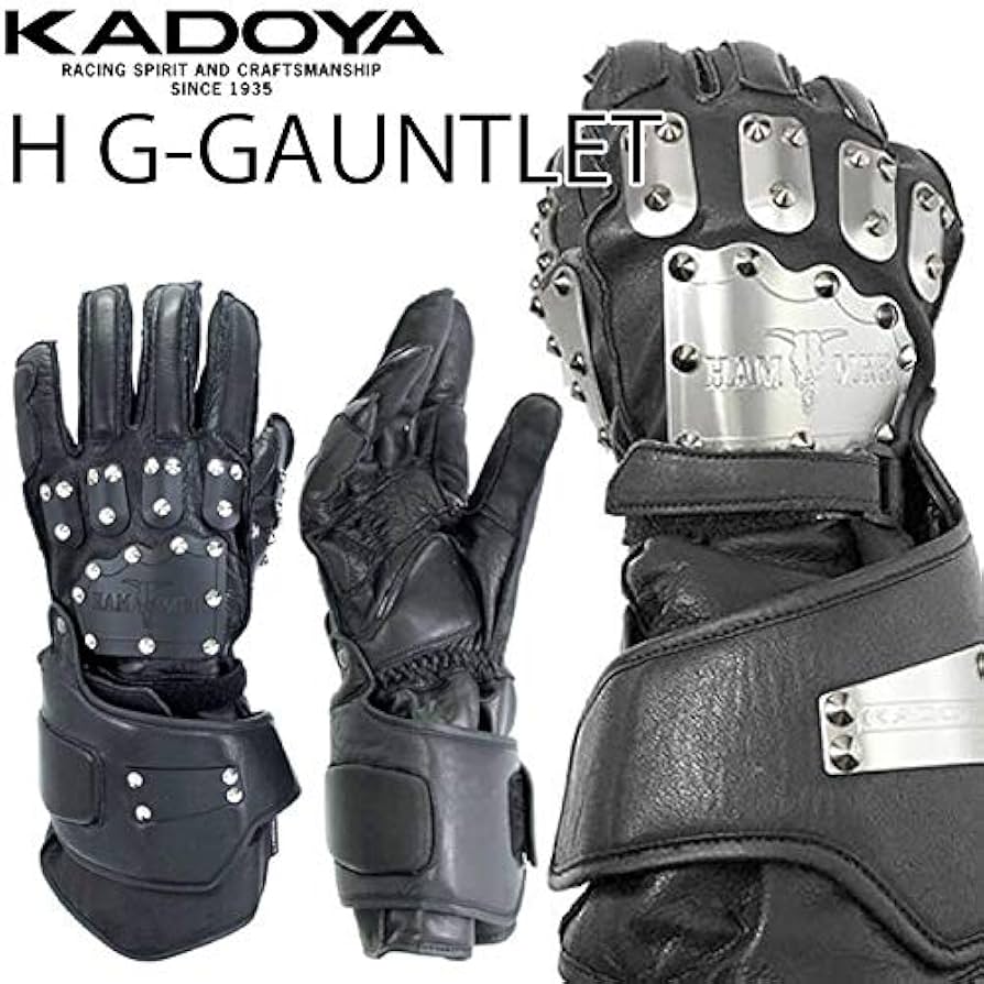 3352 カドヤ KADOYA 秋冬モデル レザーグローブ GAUNTLET